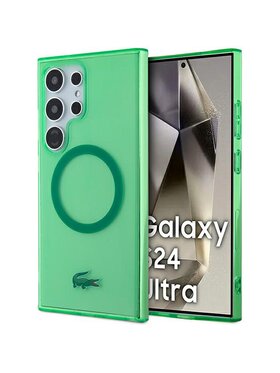 Lacoste Lacoste Etui na telefon S24 Ultra Zielony
