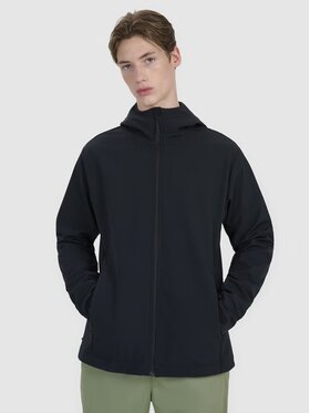 4F 4F Kurtka softshell 4FWSS25TSOFM324-20S Czarny Regular Fit