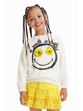 Desigual Desigual Bluză 23SGSK11 Bej Regular Fit
