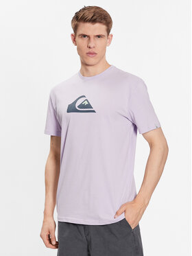 Quiksilver Quiksilver T-Shirt Comp Logo EQYZT06534 Fialová Regular Fit
