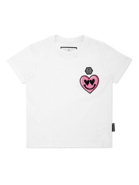 PHILIPP PLEIN PHILIPP PLEIN T-shirt 28223 Bianco Regular Fit
