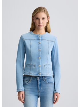 Liu Jo Liu Jo Kurtka jeansowa UA5135D444878861 Błękitny Regular Fit