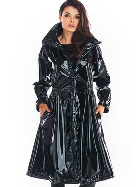 Awama Awama Cappotto A382 Nero Basic Fit