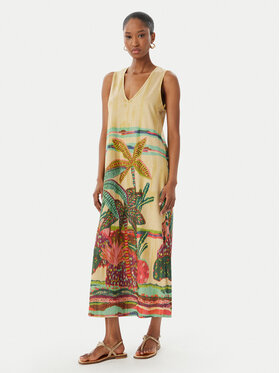 LOLA CASADEMUNT LOLA CASADEMUNT Rochie de vară LS2616038 Bej deschis Regular Fit