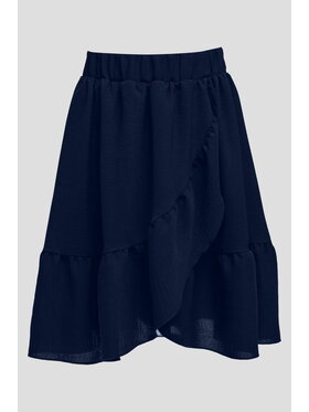 SLY SLY Spódnica 5S-309B Granatowy Comfortable Fit