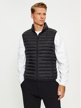 United Colors Of Benetton United Colors Of Benetton Елек 2BA2UJ005 Черен Slim Fit