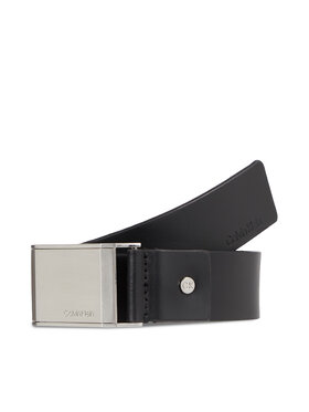 Calvin Klein Calvin Klein Pasek Męski Adj Beveled Plaque K50K510950 Czarny