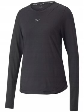 Puma Puma Bluzka 522267-01 Czarny Standard Fit