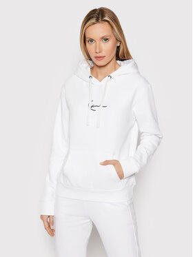 Karl Kani Karl Kani Mikina Small Signature 6128365 Bílá Regular Fit