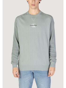 Calvin Klein Jeans Calvin Klein Jeans Πουλόβερ MONOLOGO Πράσινο To Fit