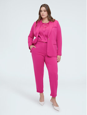 Fiorella Rubino Fiorella Rubino Spodnie materiałowe P629L002355N019 Różowy Regular Fit