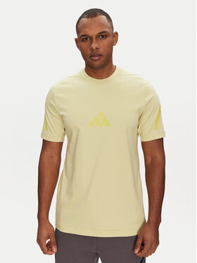 adidas adidas Тишърт Z.N.E. JD5981 Жълт Regular Fit