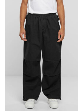 Karl Kani Karl Kani Pantalone da abito WOVEN RETRO WASHED PARACHUTE Nero To Fit