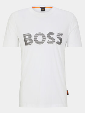 Boss T-shirt 50495719 Bijela Regular Fit