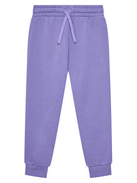 United Colors Of Benetton United Colors Of Benetton Teplákové nohavice 3J68CF02H Fialová Relaxed Fit