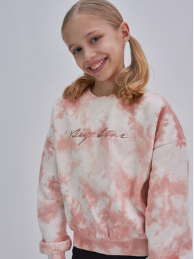 BIG STAR BIG STAR Bluza omenka_702 Różowy Regular Fit