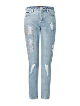 PHILIPP PLEIN PHILIPP PLEIN Jeans 30860 Blu Boyfriend Fit