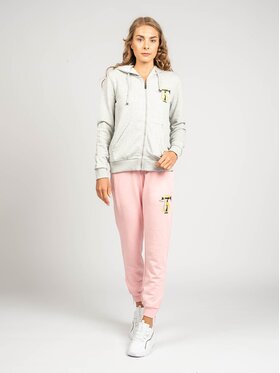 Trussardi Trussardi Παντελόνι υφασμάτινο 44P00010 1T000657 Ροζ Slim Fit