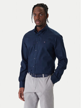 Tommy Hilfiger Tommy Hilfiger Koszula MW0MW40529 Granatowy Regular Fit