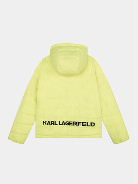 Karl Lagerfeld Kids Pernata Jakna Z26105 M Žuta Regular Fit