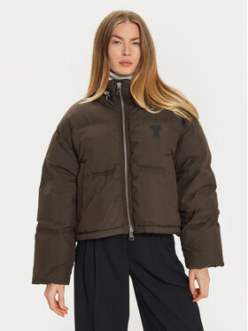 AMI PARIS AMI PARIS Talvejope FJK413.PA0009 Pruun Regular Fit