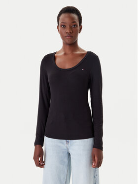 Tommy Jeans Tommy Jeans Μπλουζάκι DW0DW20921 Μαύρο Regular Fit