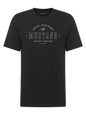 Mustang Mustang T-Shirt Style Alex Czarny Regular Fit
