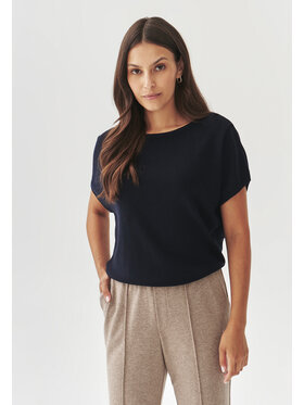 TATUUM TATUUM Bluzka SALMA 1 Granatowy Loose Fit