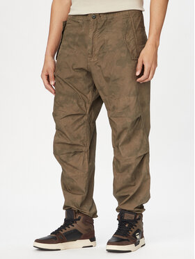 G-Star Raw G-Star Raw Spodnie materiałowe Snow Track D28374-E397 Khaki Regular Fit