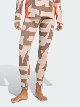adidas adidas Bielizna termoaktywna dolna Multi Synthetic Base Layer Brązowy