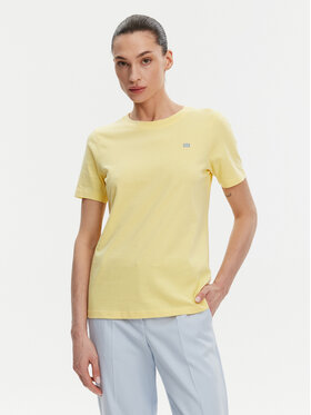 Tommy Hilfiger Tommy Hilfiger Тишърт WW0WW45522 Жълт Regular Fit