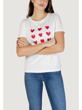 Morgan Morgan T-shirt 261-DONA Bianco Regular Fit