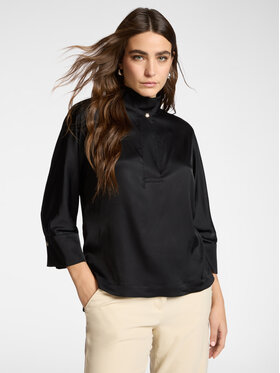 Elena Mirò Elena Mirò Bluzka 2153Z000038N033 Czarny Boxy Fit
