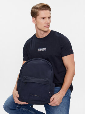 Tommy Hilfiger Ruksak Th Skyline Backpack AM0AM11788 Tamnoplava