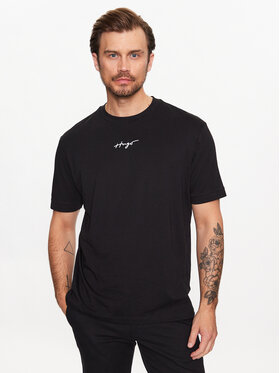 Hugo Hugo Póló 50486471 Fekete Relaxed Fit