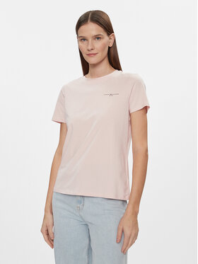 Tommy Hilfiger Tommy Hilfiger Футболка 1985 WW0WW37877 Рожевий Regular Fit