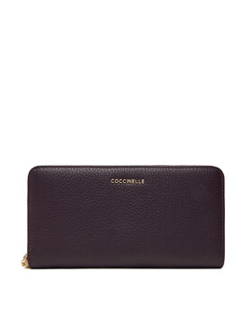 Coccinelle Coccinelle Portofel Mare de Damă MW5 Metallic Soft E2 MW5 11 04 01 Violet