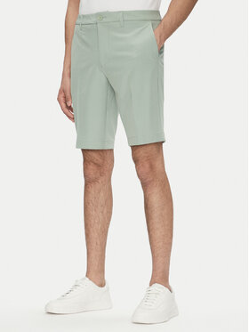 BOSS BOSS Шорти з тканини S_Commuter_10.5 inch 50540337 Зелений Slim Fit