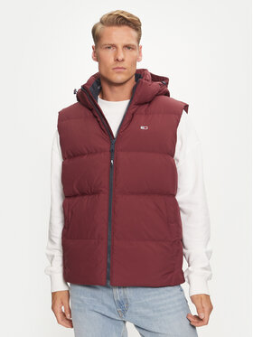 Tommy Jeans Tommy Jeans Weste Essential DM0DM20465 Rot Regular Fit