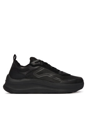 Calvin Klein Calvin Klein Sneakersy Chunky Run Laceup Stripe Ny HM0HM02160 Czarny