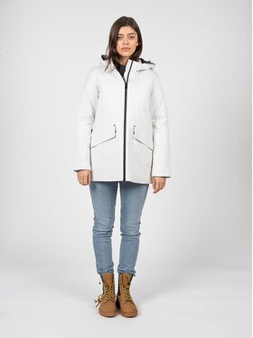Geox Geox Kurtka przejściowa W2621A T2940 Biały Regular Fit