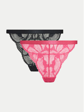 Dorina Dorina Set 2 perechi de chiloți tanga Kisha FXST0015LA166 Colorat