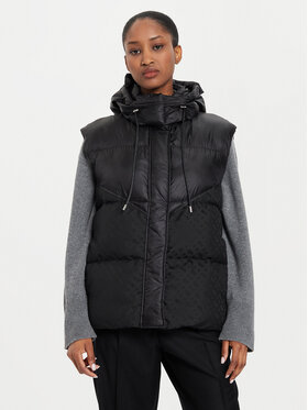 BOSS Boss Bezrękawnik Pollimo 50518344 Czarny Relaxed Fit