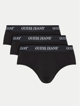 Guess Jeans Guess Jeans Σετ σλιπ 3 τμχ. M4BZ43 K6YW1 Μαύρο
