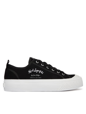 KARL LAGERFELD KARL LAGERFELD Plátenky Kampus Max V KL50523 Čierna