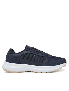 Tommy Hilfiger Tommy Hilfiger Laisvalaikio batai Sporty Runner FW0FW08644 Tamsiai mėlyna
