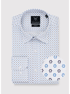 Pako Lorente Pako Lorente Koszula P23WF-1X-026 Biały Slim Fit