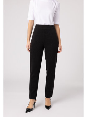 QUIOSQUE QUIOSQUE Spodnie materiałowe QUIOSQUE 3VL001249 Czarny Regular Fit