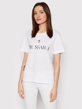 Trussardi Trussardi T-shirt 56T00442 Bijela Regular Fit
