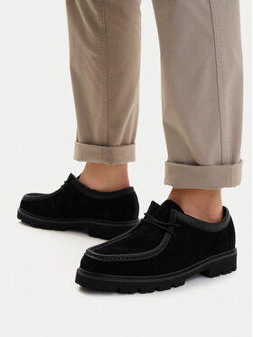 Clarks Clarks Nizki čevlji Cleyhill Seam 26186418 Črna